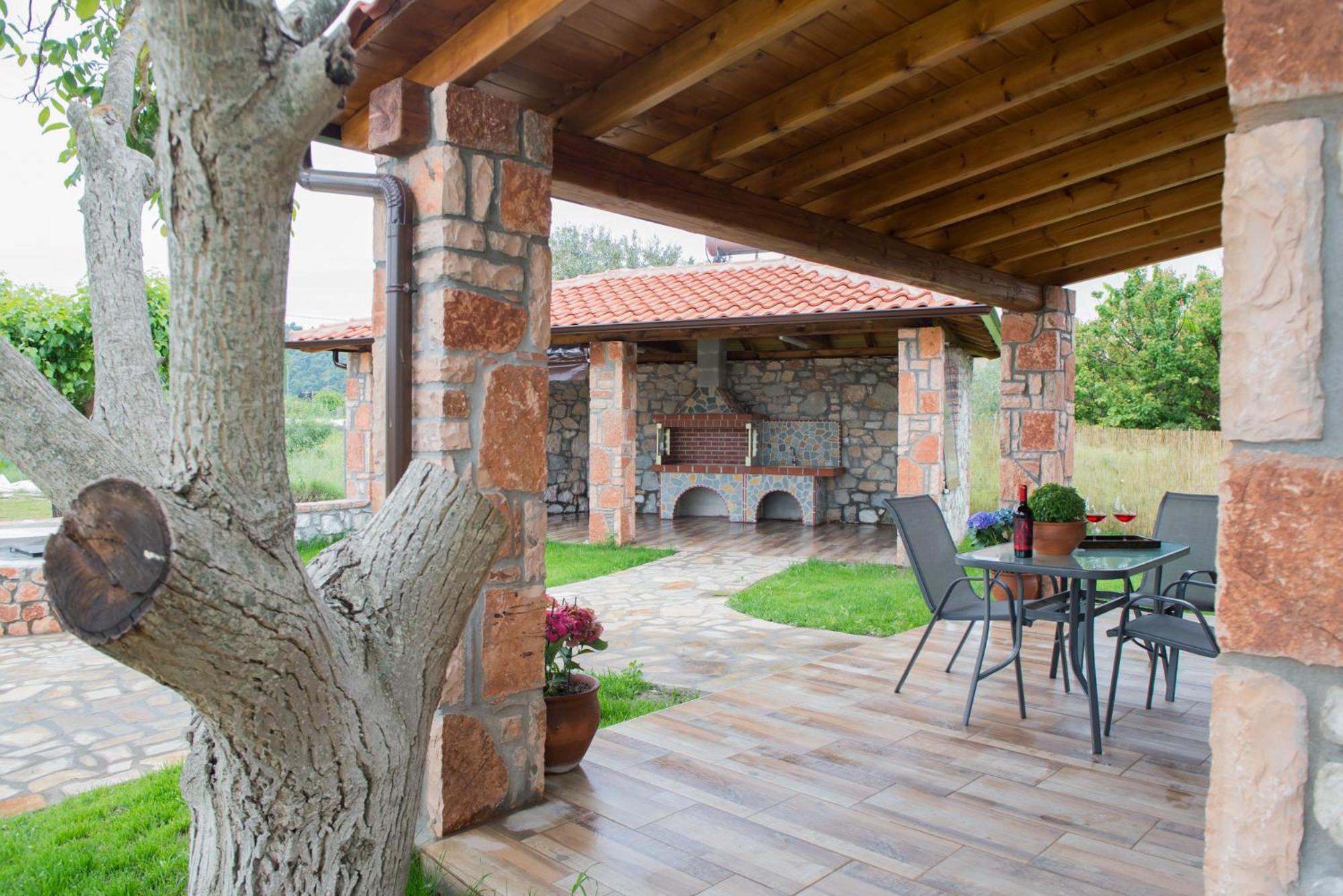 Villa Patiria House Ormos Panagias Exterior foto